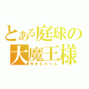 とある庭球の大魔王様（ゆきむらくん）