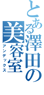 とある澤田の美容室（アンデックス）