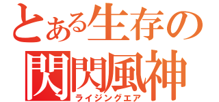 とある生存の閃閃風神（ライジングエア）