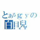 とあるｇｙの白目兒（幹哩娘）