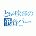 とある吹部の低音パート（ユーフォニアム）