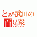 とある武田の百足衆（隠形の翅膀）