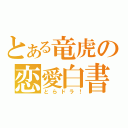 とある竜虎の恋愛白書（とらドラ！）