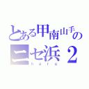 とある甲南山手のニセ浜２号（ｈａｒｕ）