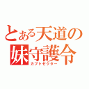 とある天道の妹守護令（カブトゼクター）