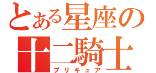 とある星座の十二騎士（プリキュア）