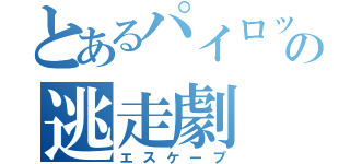 とあるパイロットの逃走劇（エスケープ）