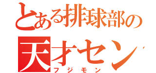 とある排球部の天才センター（フジモン）