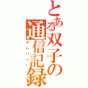 とある双子の通信記録（テレパシー）