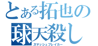 とある拓也の球天殺し（スマッシュブレイカー）