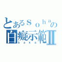 とあるｓｏｈａｉの白癡示範Ⅱ（ｂａｋａ）