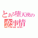 とある堕天使の恋事情（秘蜜~黒の誓い~）