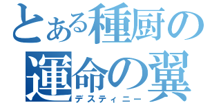 とある種厨の運命の翼（デスティニー）