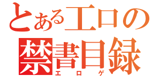 とある工口の禁書目録（エロゲ）