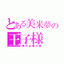 とある美米夢の王子様（神戸は俺の庭）