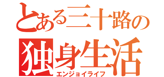 とある三十路の独身生活（エンジョイライフ）