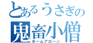 とあるうさぎの鬼畜小僧（ホームアローン）