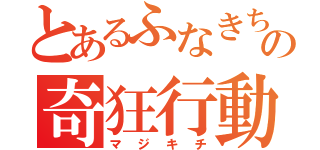 とあるふなきちの奇狂行動（マジキチ）