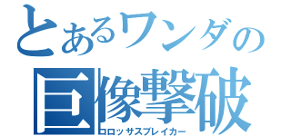 とあるワンダの巨像撃破（コロッサスブレイカー）