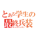 とある学生の最終兵装（オメガウェポン）