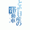 とある日産の電動車（リーフ）