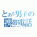 とある男子の携帯電話（Ｇａｌａｘｙ Ｓ）