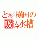 とある横国の吸込水槽（ベルマス）