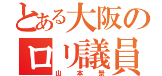 とある大阪のロリ議員（山本景）