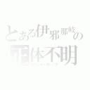 とある伊邪那岐の正体不明（カウンターストップ）