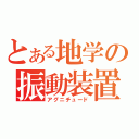 とある地学の振動装置（アグニチュード）