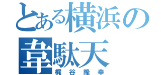 とある横浜の韋駄天（梶谷隆幸）