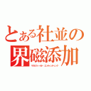 とある社並の界磁添加励磁制御（マグネフィールド・エンチャンティング）