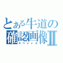 とある牛道の確認画像Ⅱ（スペシャル）