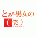 とある男女の（笑）（インデックス）