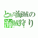 とある海賊の海賊狩り（ゾロ）