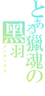 とある獵魂の黑羽（インデックス）