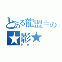 とある龍盟主の★影★（Ｎｅｉｌ）