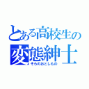 とある高校生の変態紳士（そらのおとしもの）