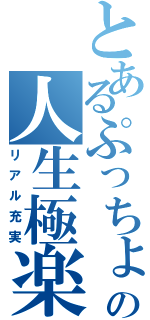 とあるぷっちょの人生極楽（リアル充実）