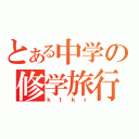 とある中学の修学旅行（ｋｔｋｒ）