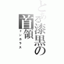 とある漆黒の首領（ドンカラス）