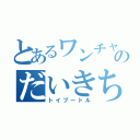 とあるワンチャンのだいきち（トイプードル）