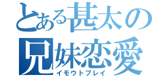 とある甚太の兄妹恋愛（イモウトプレイ）