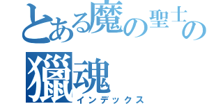 とある魔の聖士™の獵魂（インデックス）