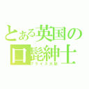 とある英国の口髭紳士（プライス大尉）