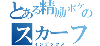 とある精励ポケモンのスカーフ奇襲（インデックス）