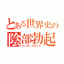 とある世界史の陰部勃起（アンダースタンド）