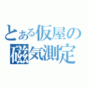 とある仮屋の磁気測定所（）