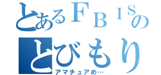 とあるＦＢＩＳＷＡＴのとびもり（アマチュアめ…）