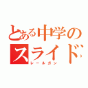 とある中学のスライド作成（レールガン）